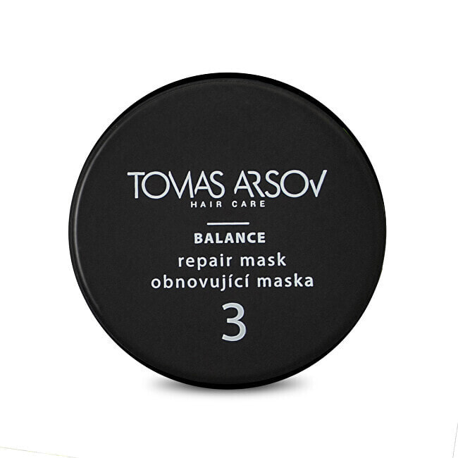 Tomas Arsov Balance Repair Mask Сильная восстанавливающая маска для химически обработанных, поврежденных, вьющихся и ломких волос 100 мл