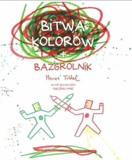 Раскраска для рисования Babaryba Bitwa kolorów + bazgrolnik