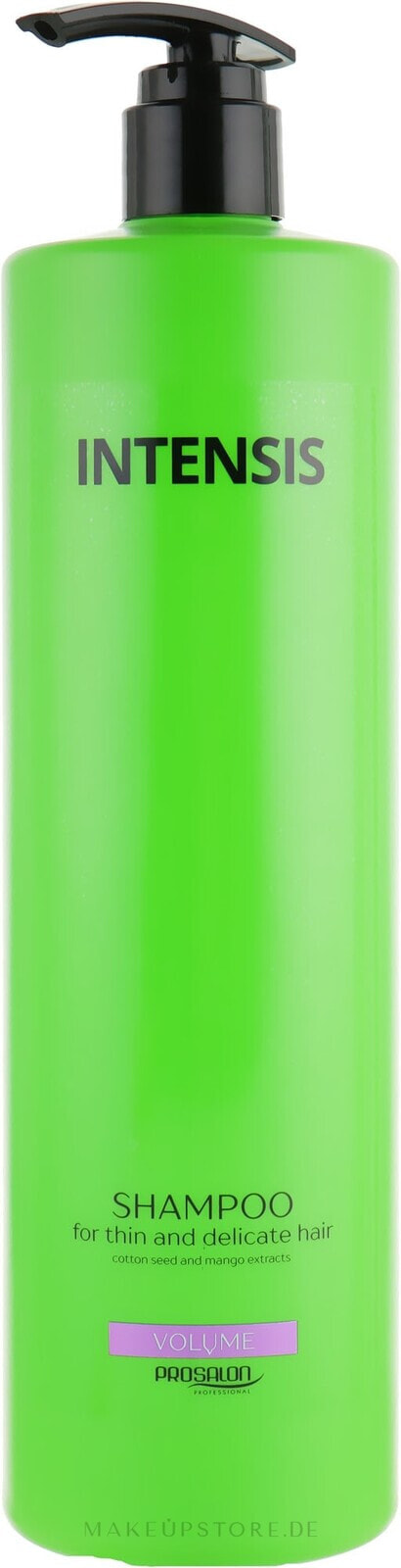 Shampoo für dünnes und empfindliches Haar - Prosalon Intensis Green Line Volume Shampoo