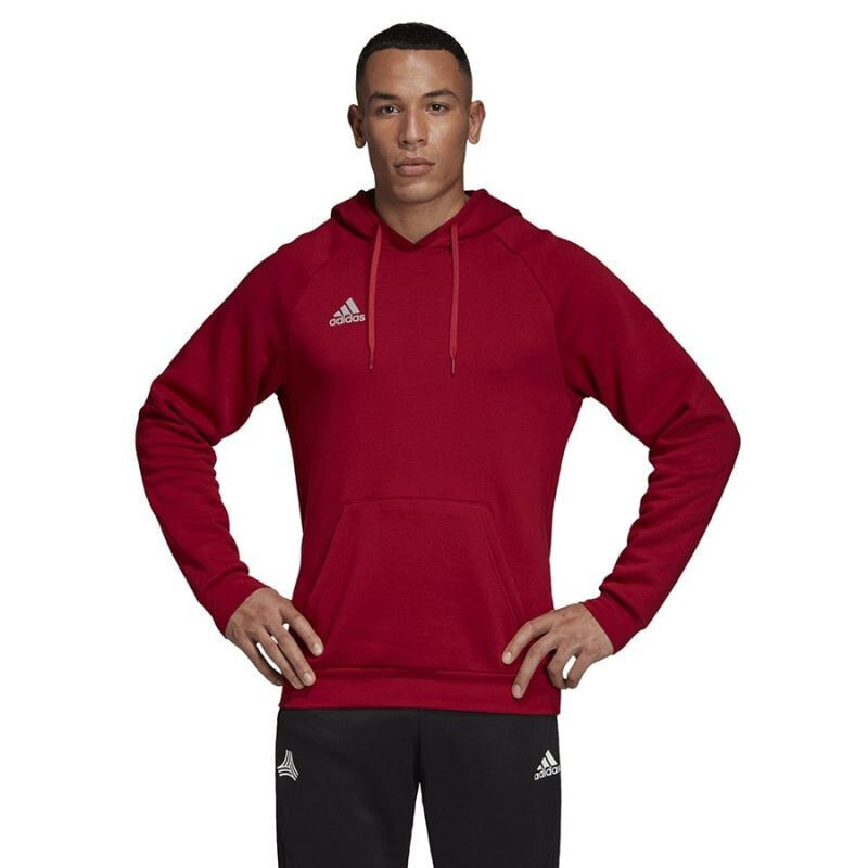 Мужское худи с капюшоном спортивное красное с логотипом adidas Tango Sweat Hoody M DZ9613 красный