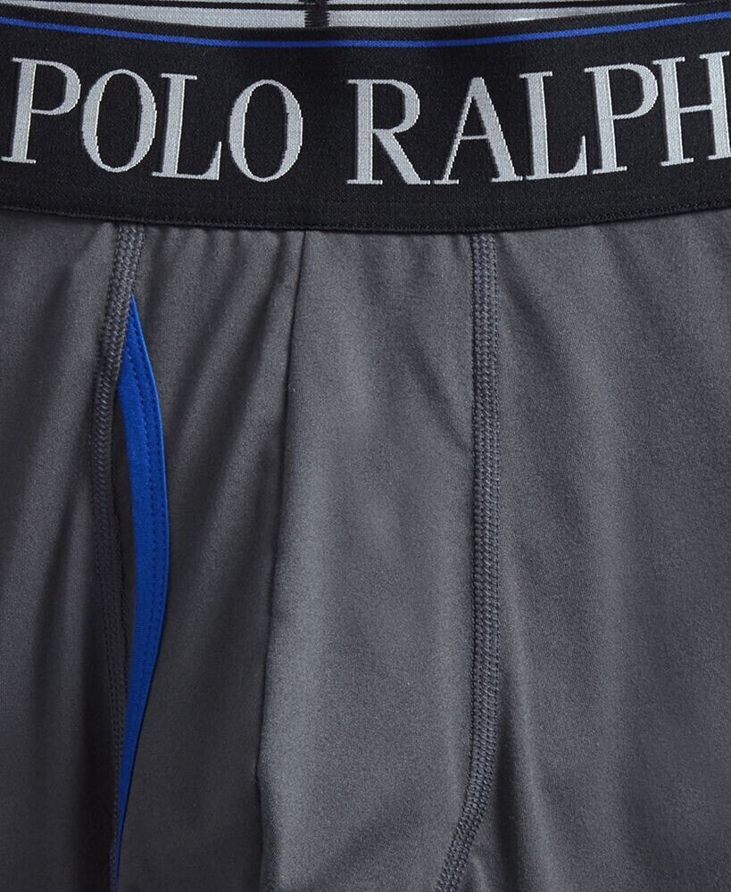 Polo Ralph Lauren Men's 3-Pack. 4-D Flex Cool Microfiber Boxer