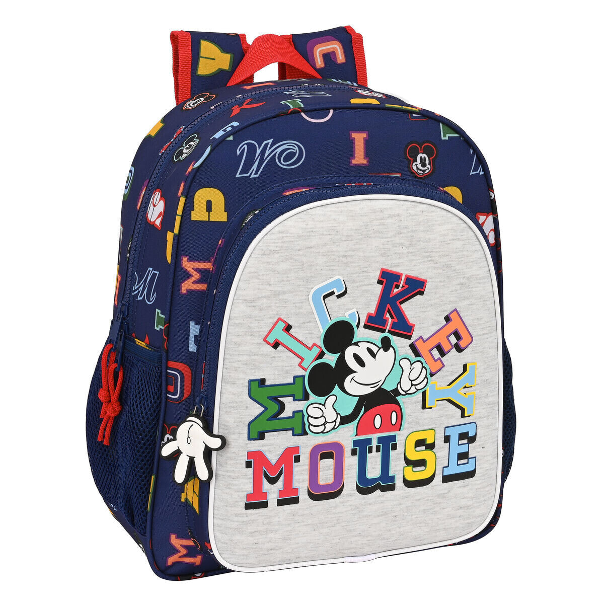School Bag Mickey Mouse Clubhouse Only one Navy Blue (32 x 38 x 12 cm)