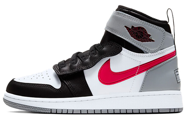 Jordan Air Jordan 1 High FlyEase 高帮 复古篮球鞋 GS 灰红 / Кроссовки Jordan Air Jordan 1 High FlyEase GS CT4897-002