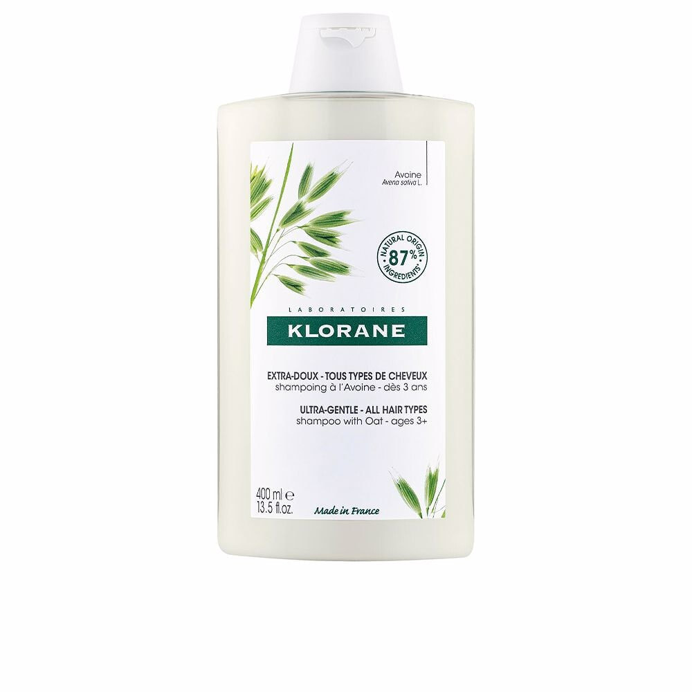 Klorane Ultra Gentle Shampoo Ультрамягкий шампунь с овсяным молоком для всех типов волос 400 мл
