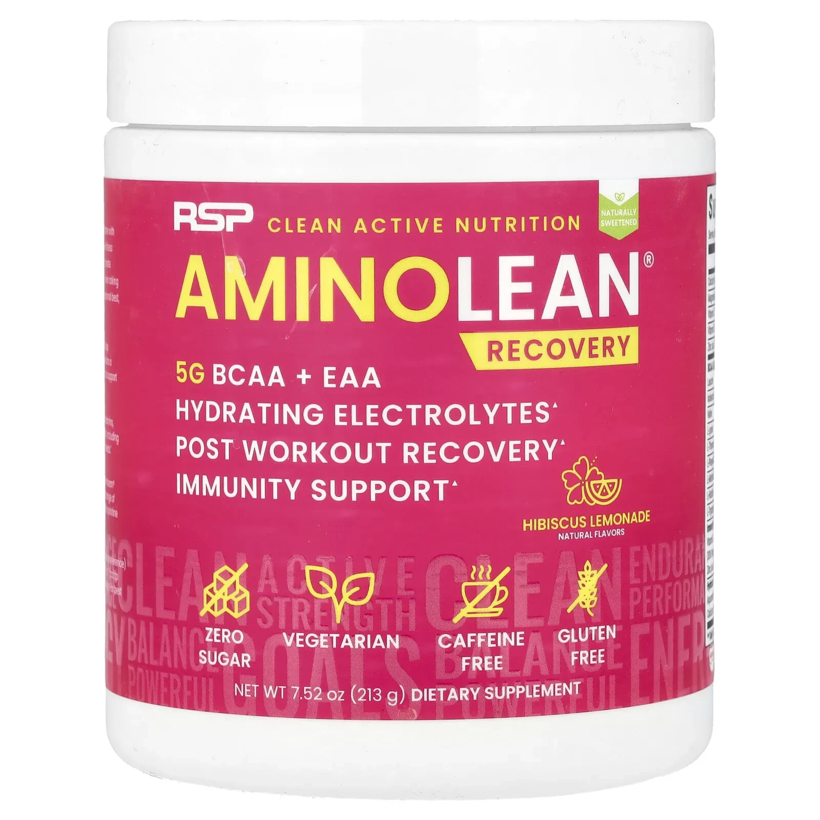 AminoLean® Recovery, Caffeine Free, Blood Orange, 8.91 oz (253 g)