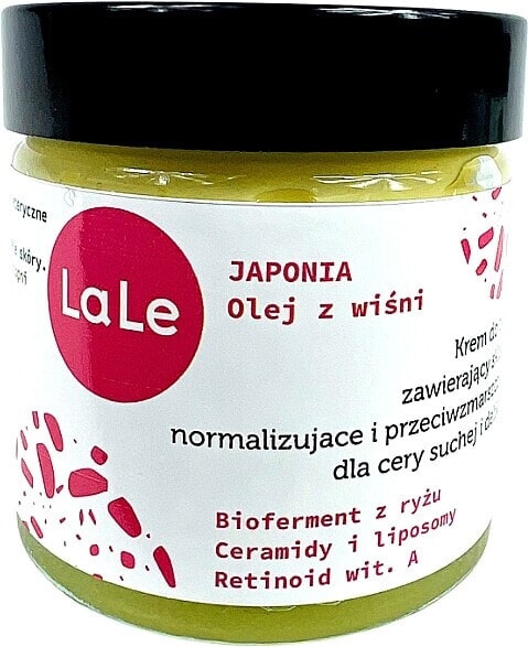 Japanische Gesichtscreme mit Kirschöl - La-Le Face Cream