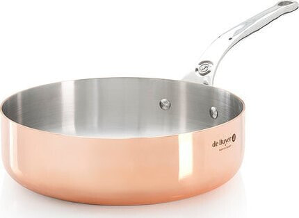 Patelnia De Buyer De Buyer Prima Matera Sauté Pan copper/steel. 20cm straight ind.