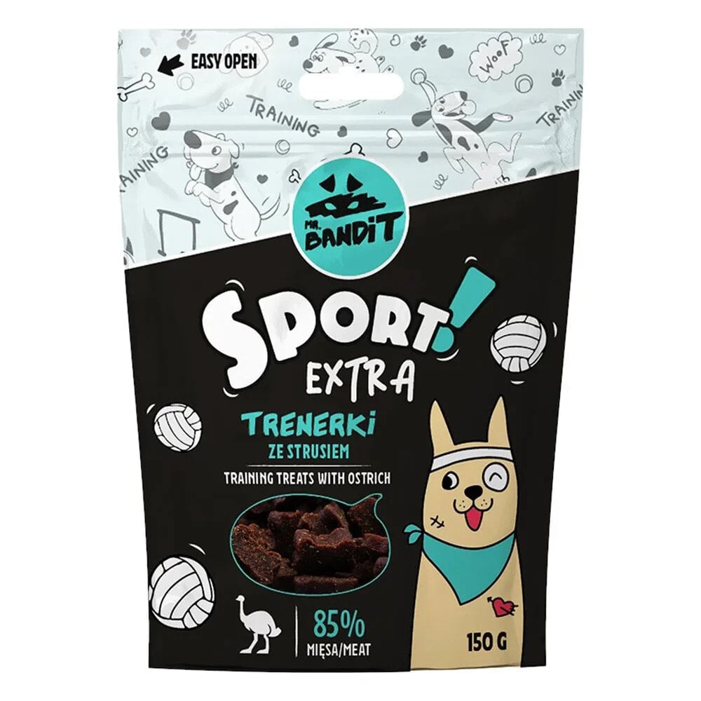 VET EXPERT Sport Extra Trainers with ostrich dog treat 150g