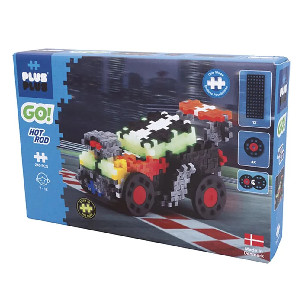 PLUS PLUS Hot Rod (7007) construction game