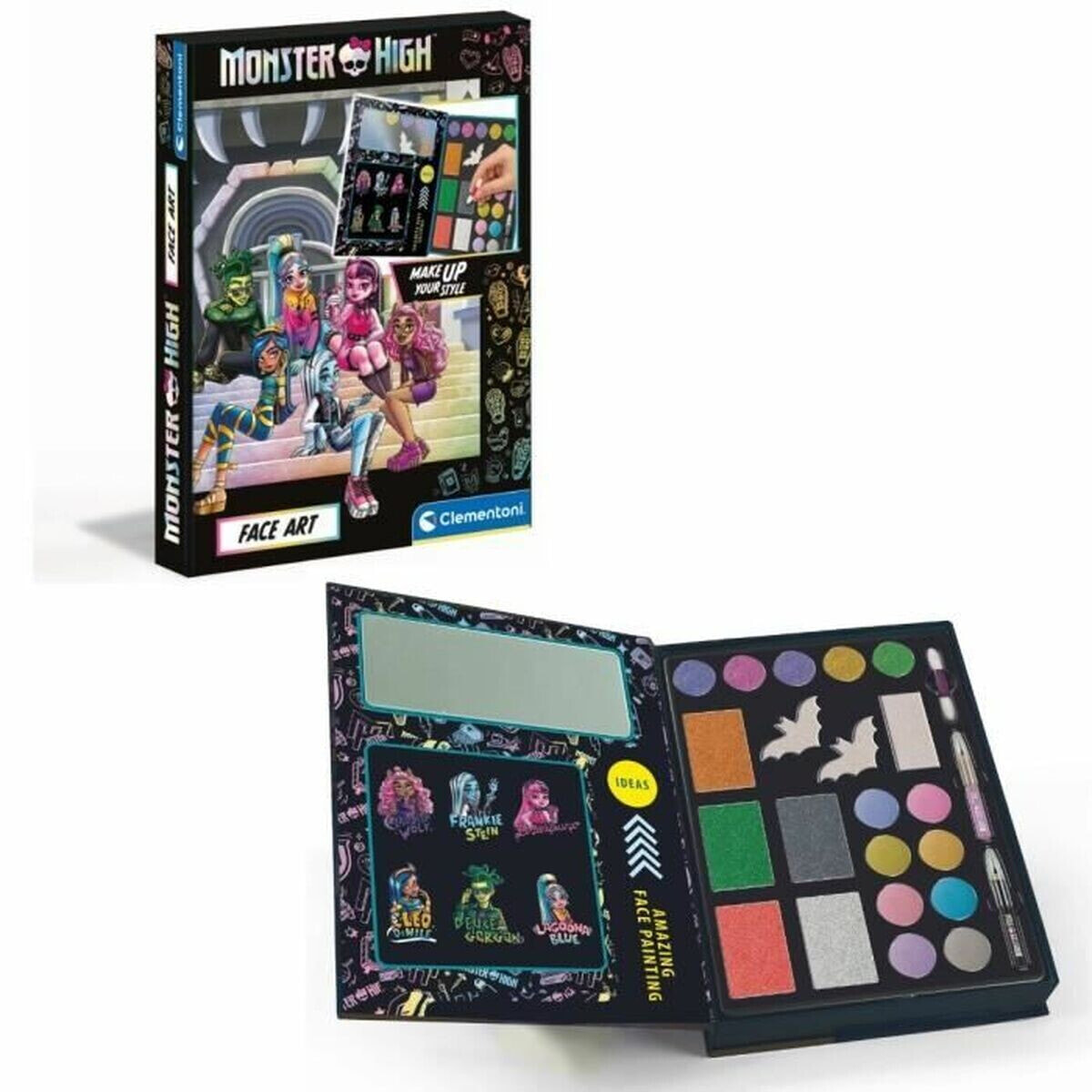 Children's Make-up Set Clementoni Monster High Fashion Designer Multicolour