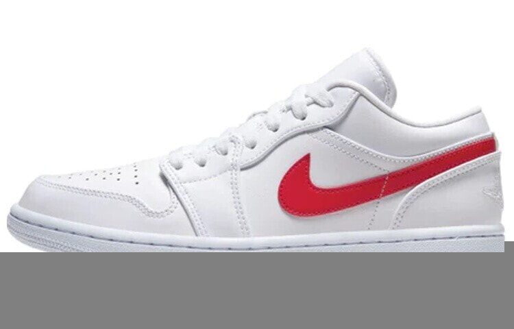 Jordan Air Jordan 1 university red 低帮 复古篮球鞋 女款 白红 / Кроссовки Jordan Air Jordan 1 University Red AO9944-161