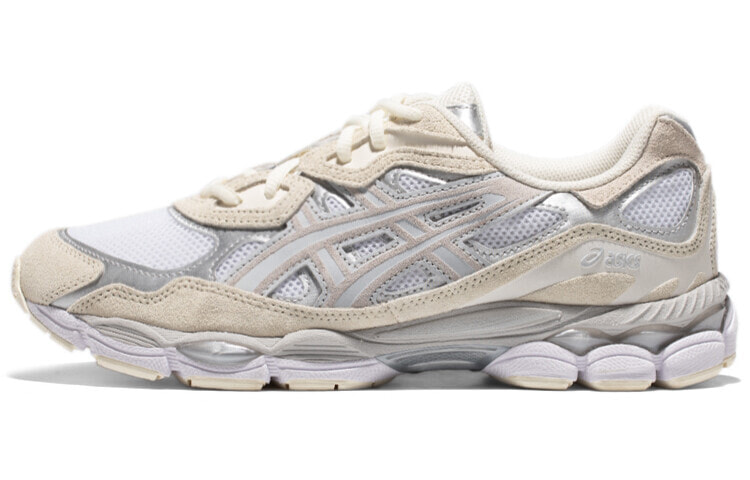 Asics GEL-NYC 减震耐磨 低帮 生活休闲鞋 女款 灰白 / Кроссовки Asics GEL-NYC 1201A789-105