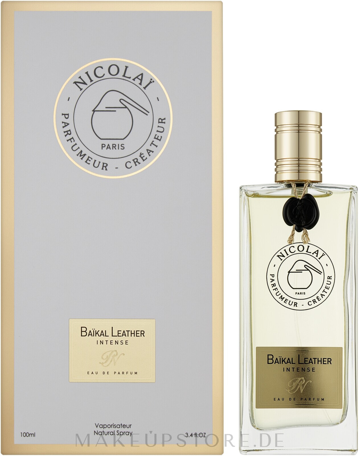 Nicolai Parfumeur Createur Baikal Leather Intense - Eau de Parfum