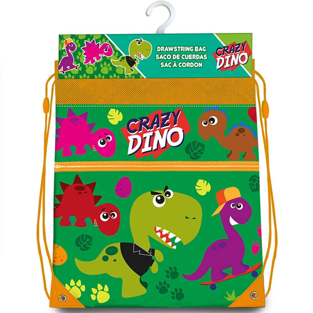 KIDS LICENSING Crazy Dino Sack Backpack