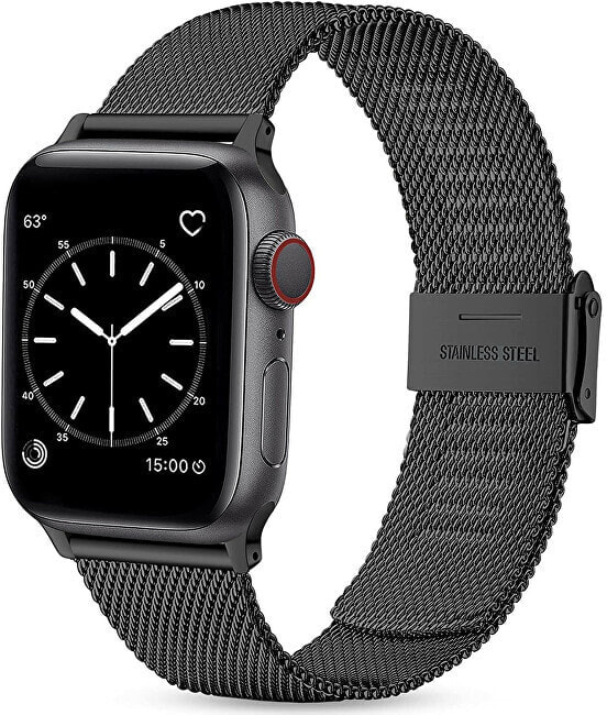 Milánský tah pro Apple Watch - Black 42/44/45 mm