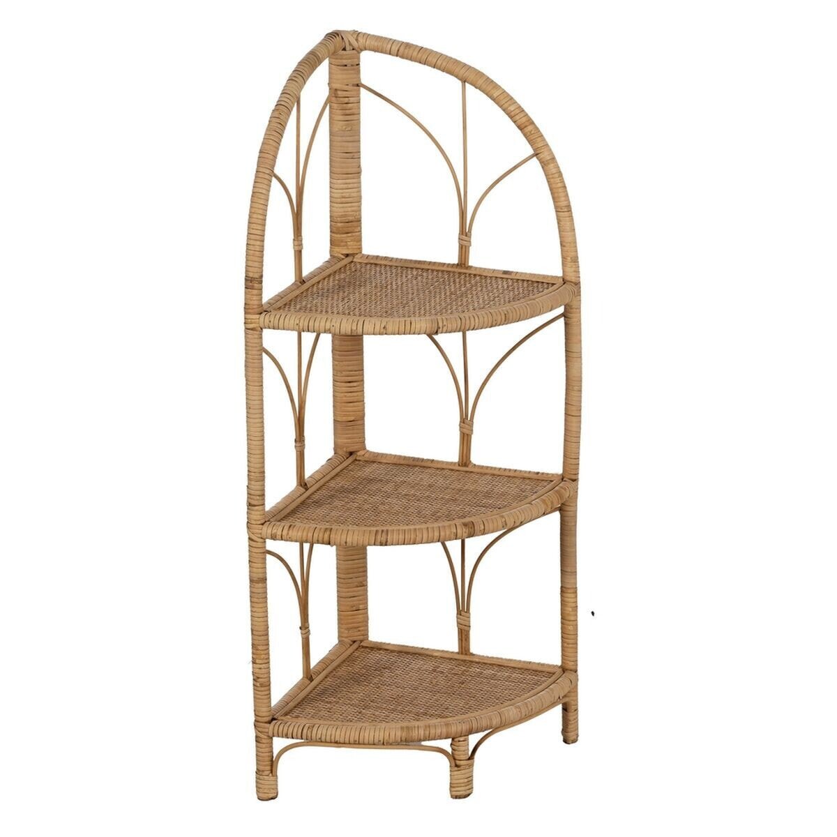 Shelves Beige Rattan 45 x 33,5 x 90 cm