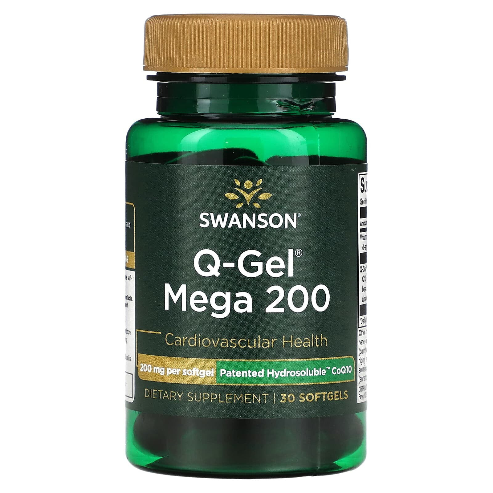 Swanson, Q-Gel Mega 100, 100 мг, 60 мягких таблеток