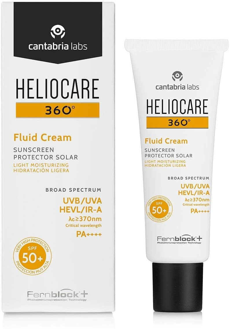 Heliocare fluid spf 50. Солнцезащитный крем Heliocare 360. Heliocare 360° Fluid Cream SPF 50. Heliocare 360 AK Fluid 100.