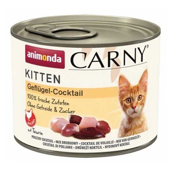 ANIMONDA Carny Kitten Poultry Cocktail 200g Wet Cat Food