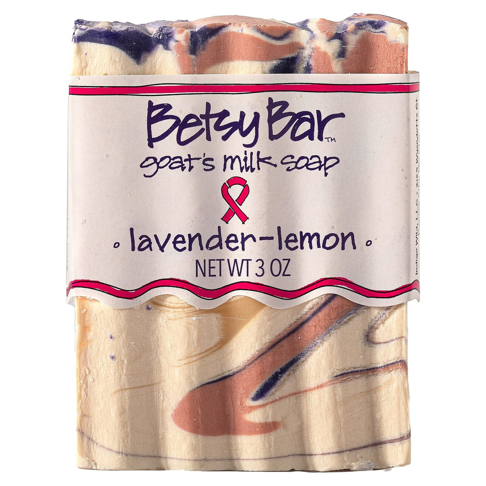 Betsy Bar, Goat's Milk Soap, Lavender-Lemon, 3 oz
