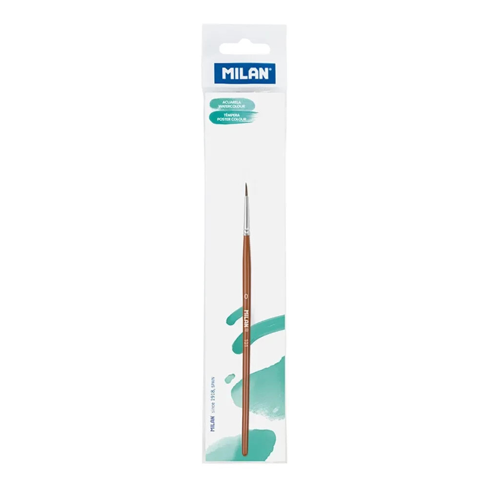 MILAN PolybaGr Round School Paintbrush Series 101 No. 0