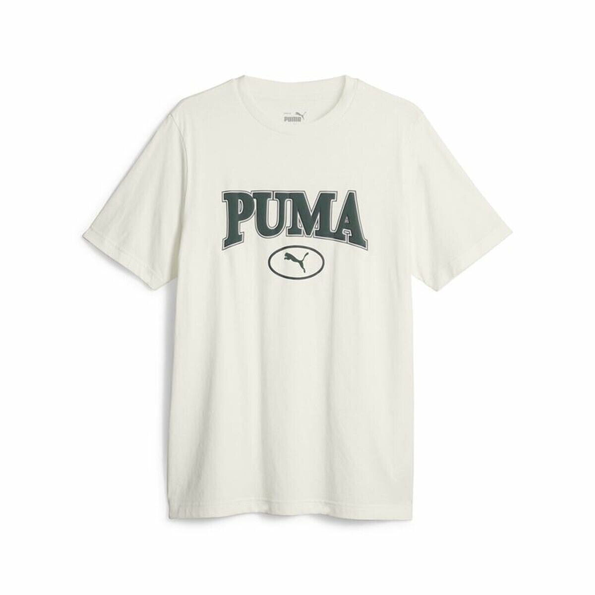 Men’s Short Sleeve T-Shirt Puma Squad White
