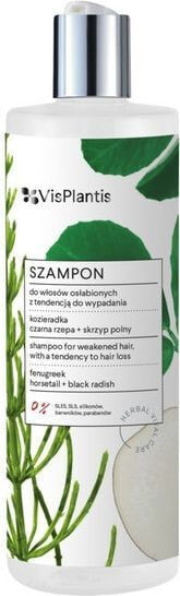 Vis Plantis Herbal Vital Care Shampoo Укрепляющий шампунь для ослабленных волос с тенденцией к выпадению 400 мл