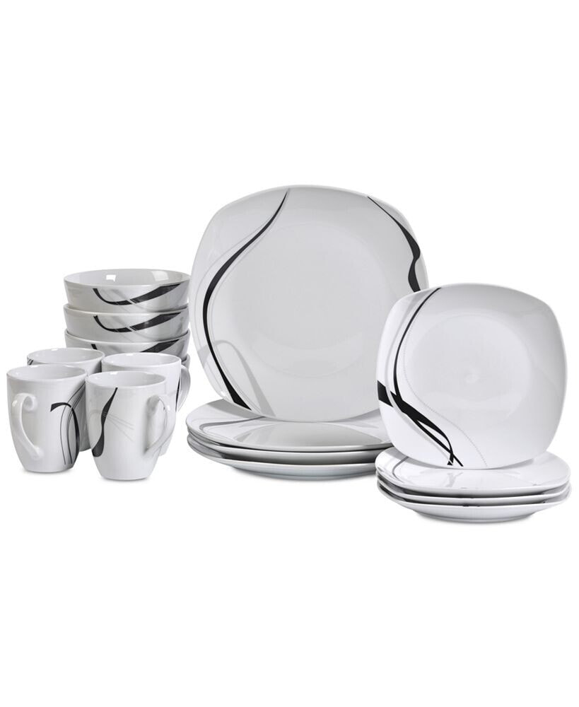 Carnival 16-Pc. Dinnerware Set, Service for 4