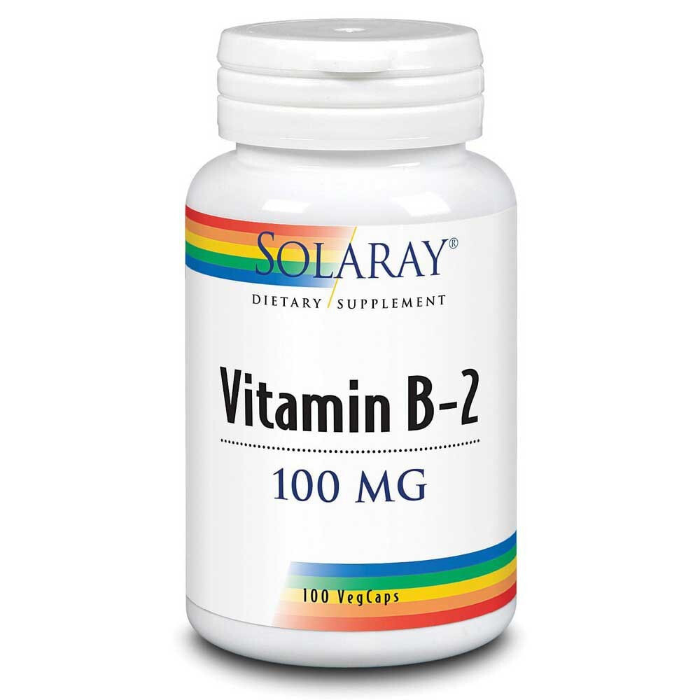 SOLARAY Vitamin B2 100mgr 100 Units