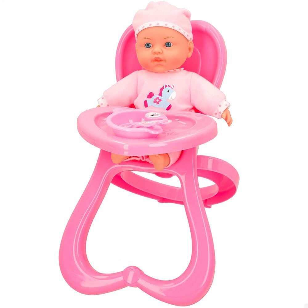 CB TOYS Cuddly Doll With High Chair