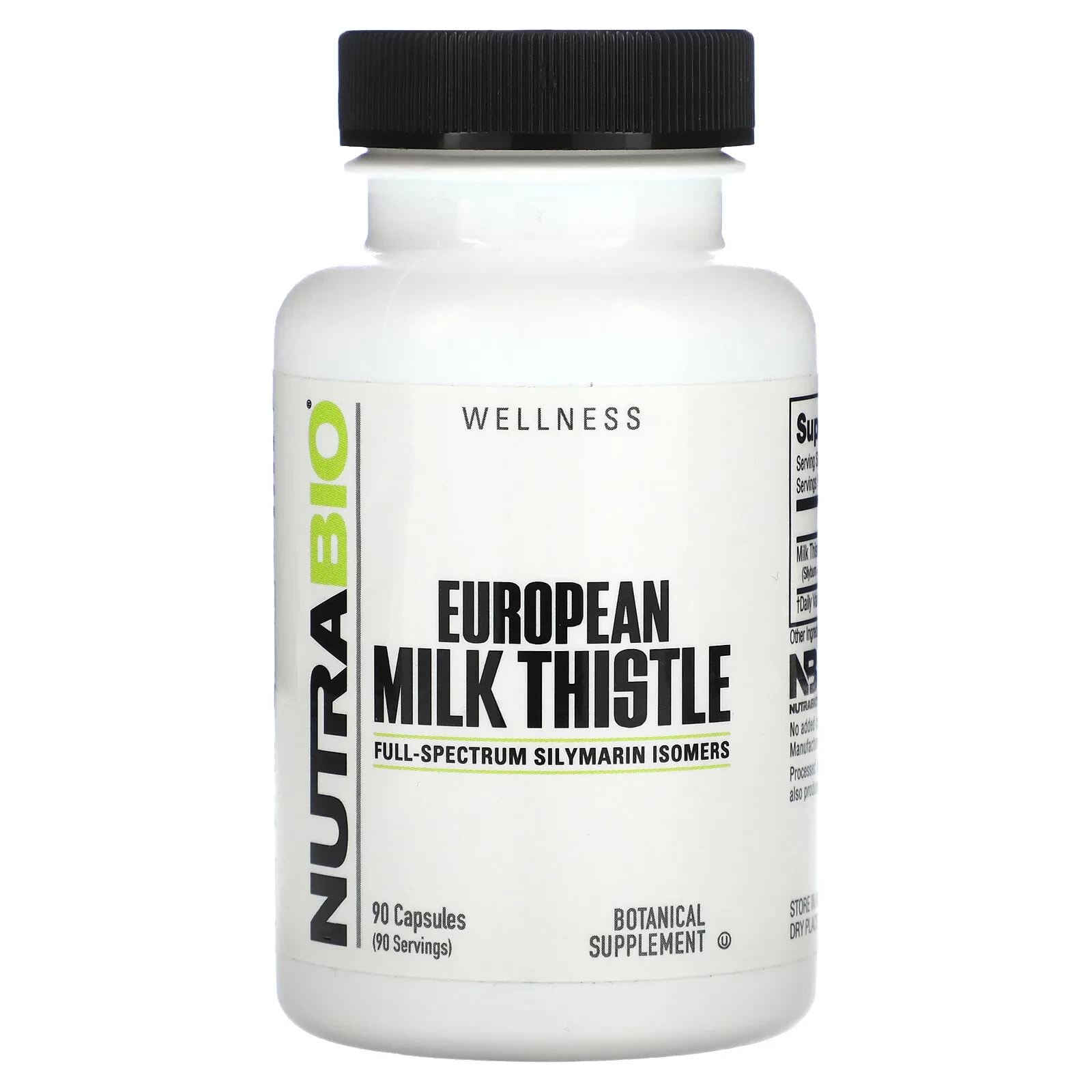 European Milk Thistle, 241 mg, 90 Capsules
