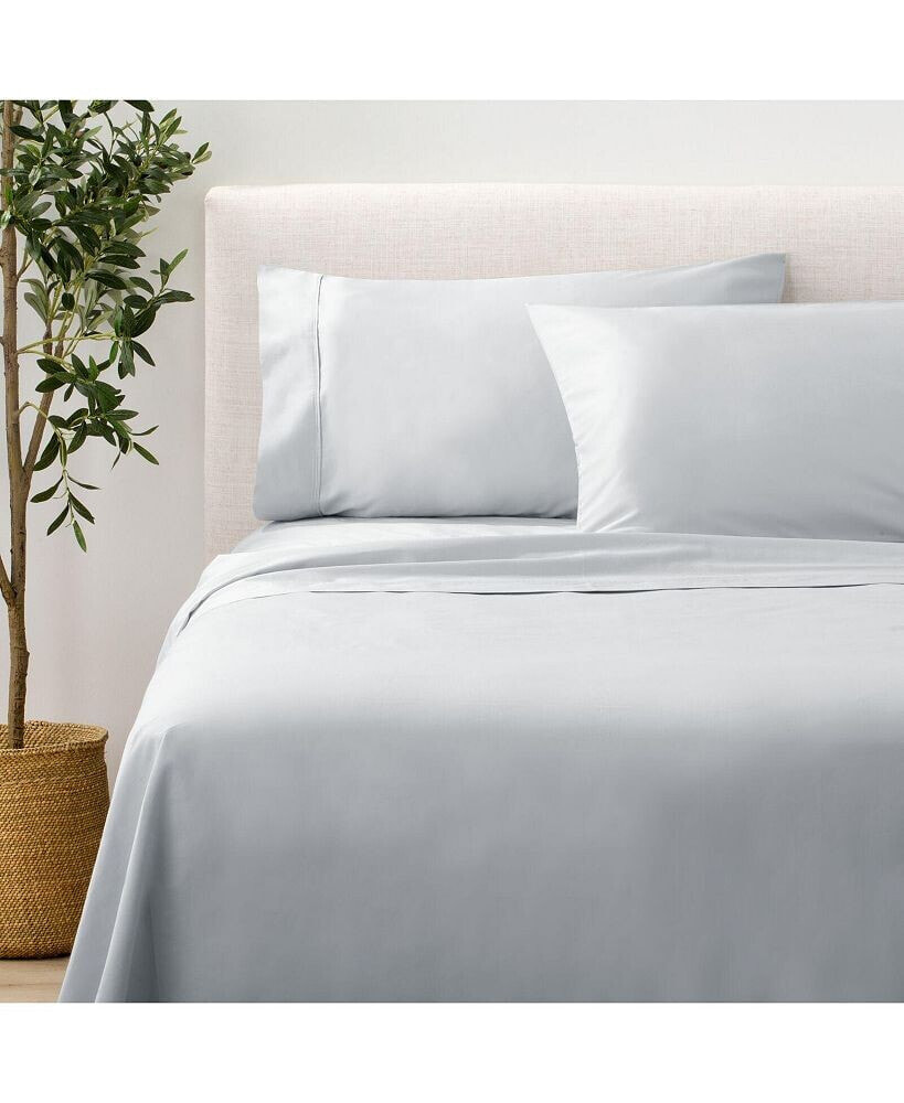 Nate Home by Nate Berkus cotton Sateen Sheet Set - King, 4 Piece Set