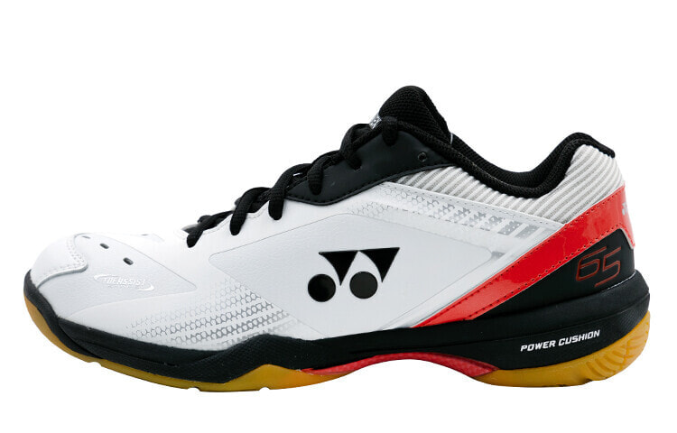 YONEX Power Cushion Badminton Shoes Men Low-Top White Red