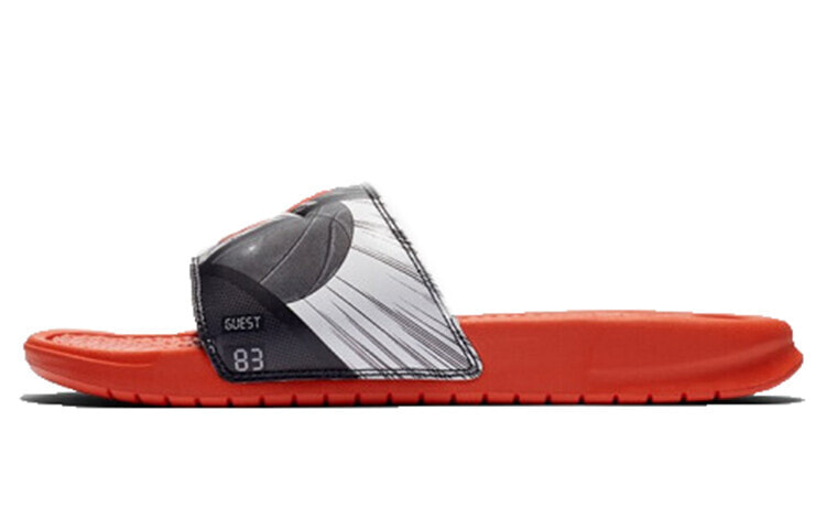 Nike Benassi 舒适日常 休闲拖鞋 男款 红色 / Сланцы Nike Benassi JDI CI1954-016