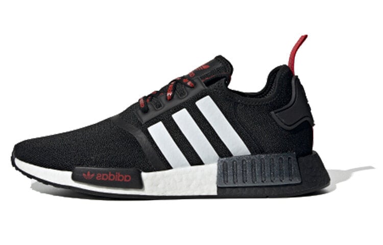 adidas originals NMD_R1 低帮 运动休闲鞋 男女同款 黑白红色 / Кроссовки adidas originals NMD_R1 FV2548