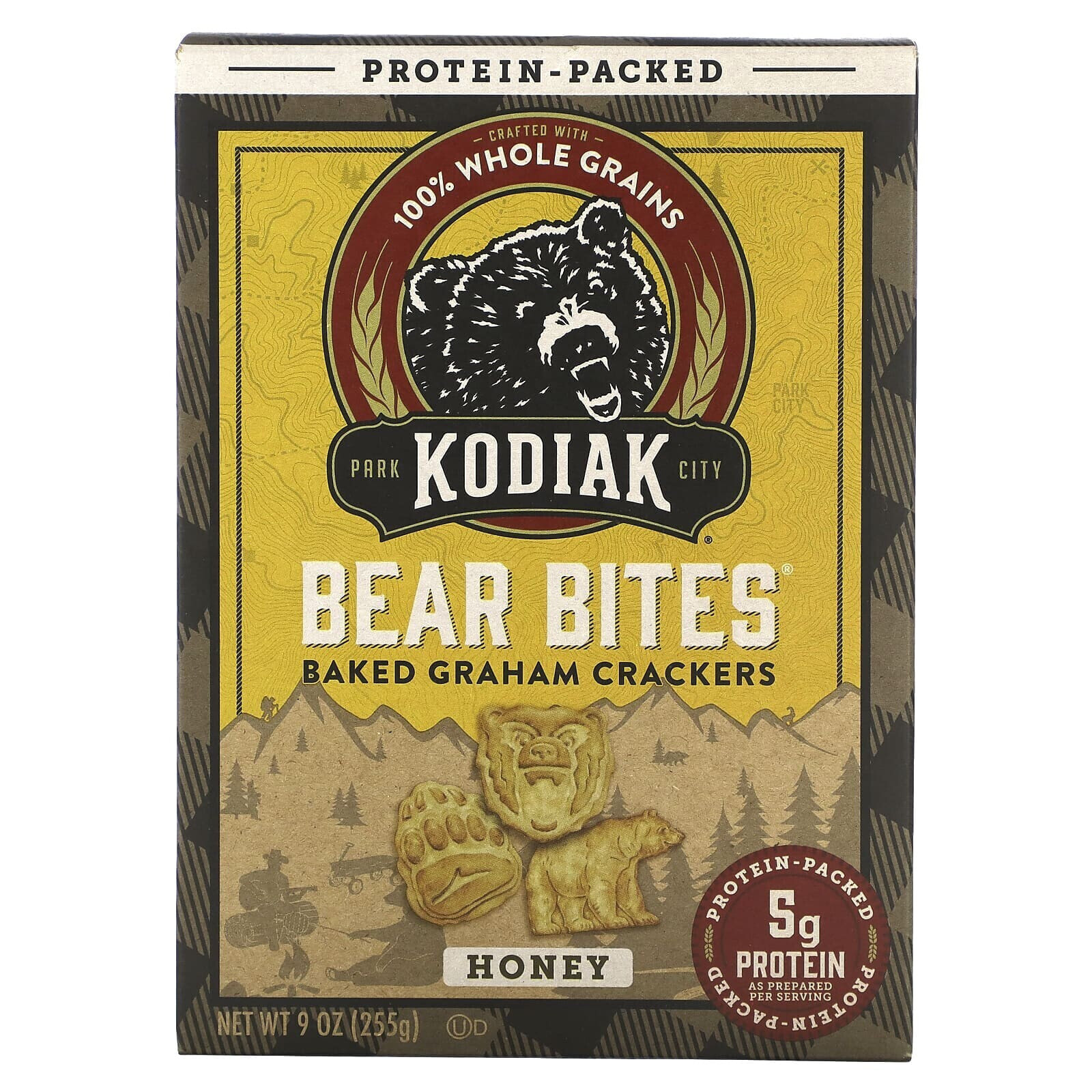 Kodiak Cakes, Bear Bites, запеченные крекеры с шоколадом, 255 г (9 унций)