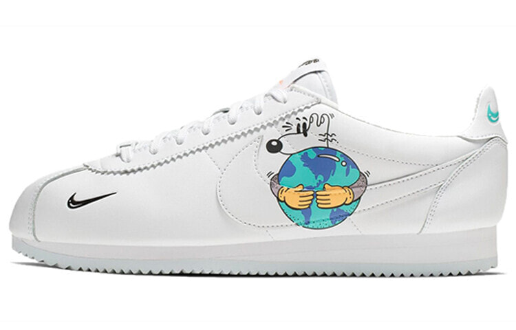 Nike Cortez Earth Day Collection 保护地球 地球日 低帮 跑步鞋 男女同款 白 / Кроссовки Nike Cortez Earth Day Collection CI5548-100