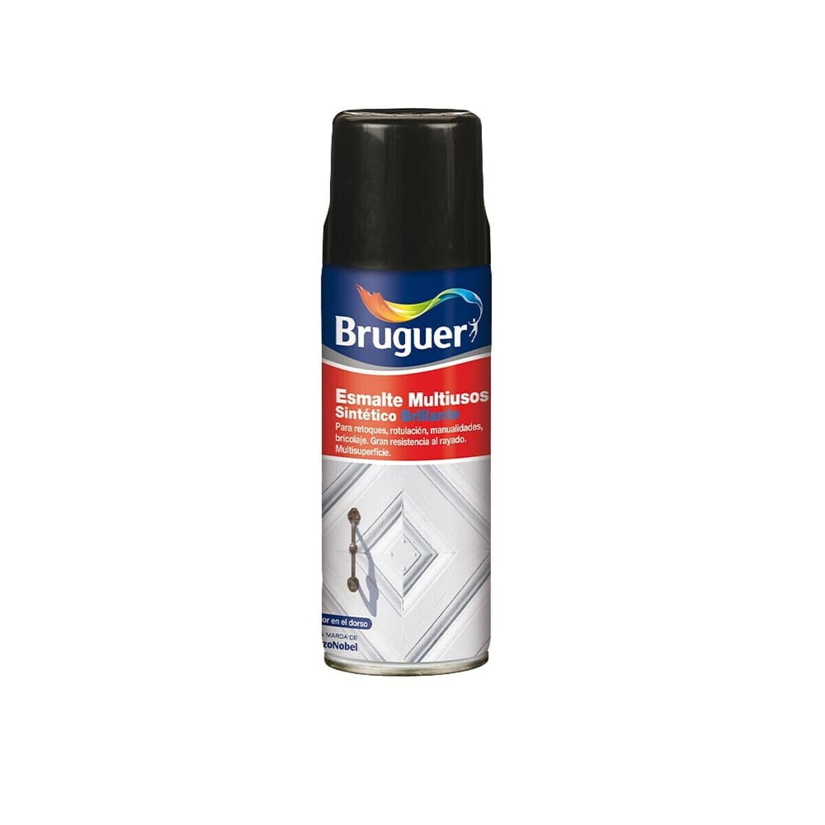 Synthetic enamel paint Bruguer 5197984 Spray Multi-use Brown 400 ml