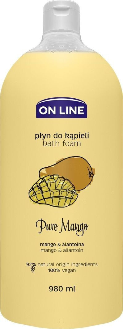 On Line Pure Mango Bath Foam  Пена для ванны ароматом манго 980 мл