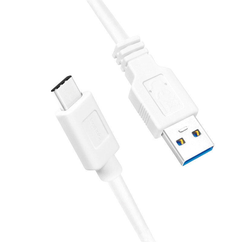 LogiLink CU0174 USB кабель 1 m 3.2 Gen 1 (3.1 Gen 1) USB A USB C Белый