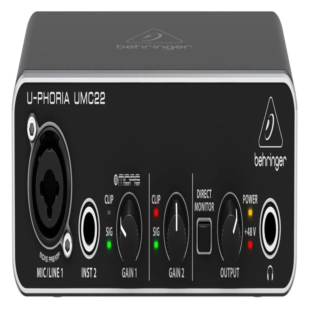 BEHRINGER UMC22 audio interface