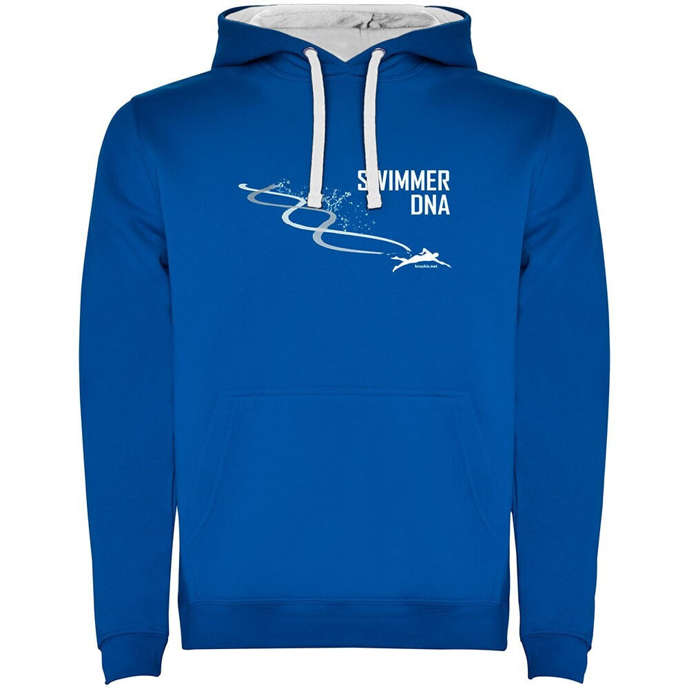 KRUSKIS Swimming DNA Two-Colour Hoodie