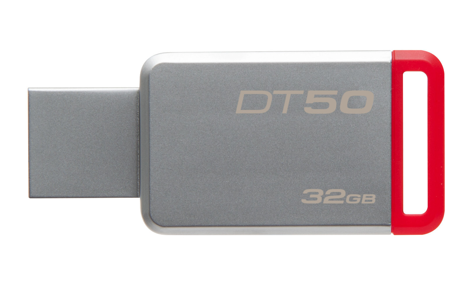 Kingston Technology DataTraveler 50 32GB USB флеш накопитель USB тип-A 3.2 Gen 1 (3.1 Gen 1) Красный, Серебристый DT50/32GB