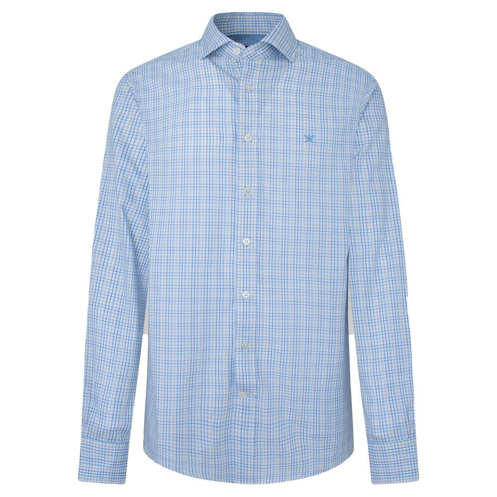 HACKETT Classic Tattersal Check Long Sleeve Shirt