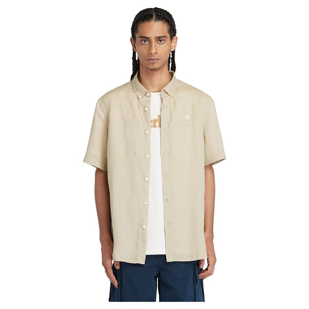 TIMBERLAND Mill Brook Linen Short Sleeve Shirt