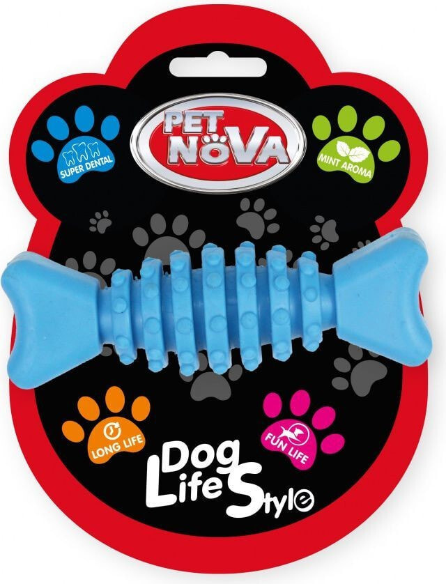 Игрушка для собак Pet Nova TPR Superdentbone Blue 12cm