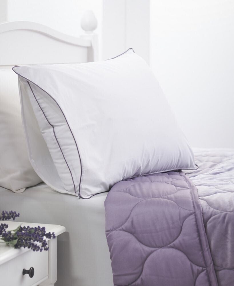 Allied Home dream Infusion Lavender Scented Pillow Protector, Standard