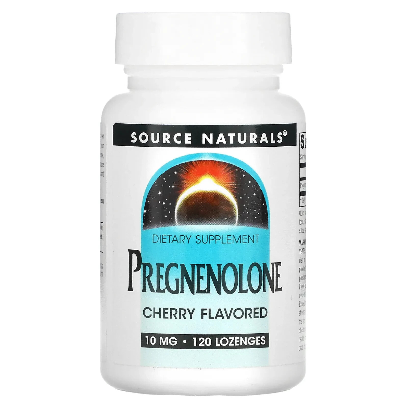 Pregnenolone, Cherry, 10 mg, 120 Lozenges