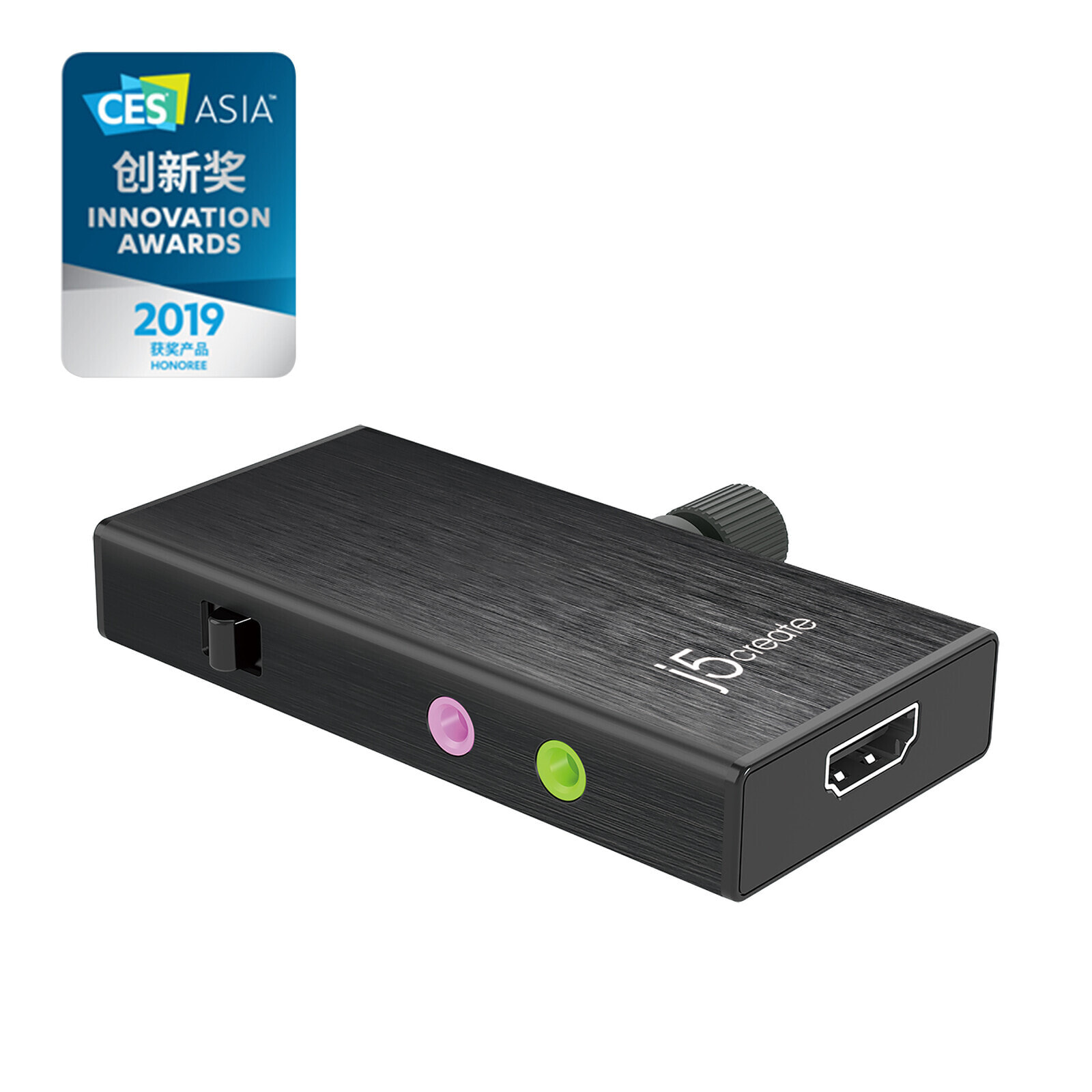 j5create JVA02 устройство оцифровки видеоизображения USB 3.2 Gen 1 (3.1 Gen 1) JVA02-N