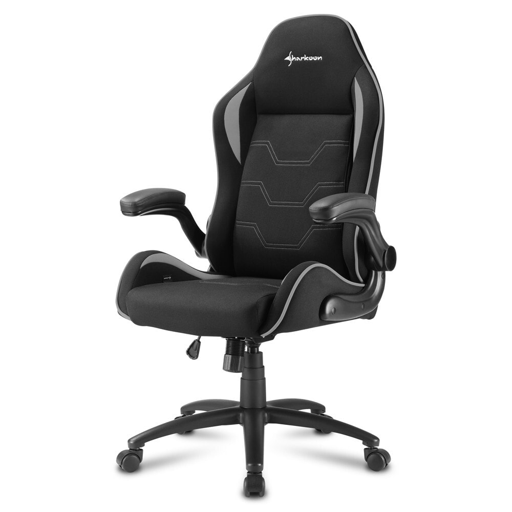 Универсальное игровое кресло Мягкое сиденье Черный, Серый Sharkoon Elbrus 1 4044951027613